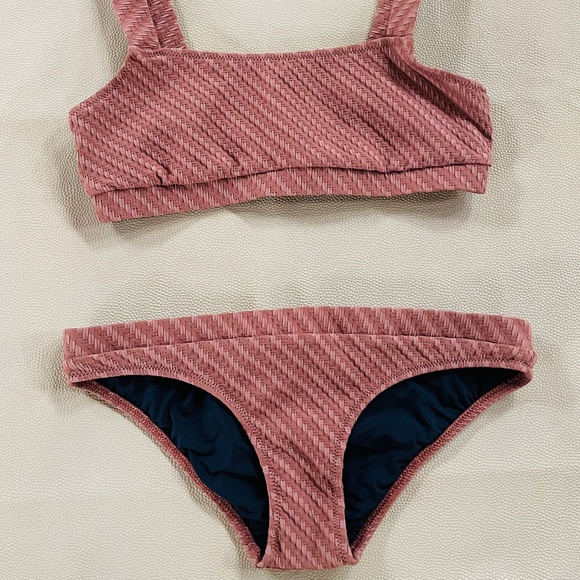 Solid & Striped Madison Toffee Basket Weave Bikini Set, Size Small, US 2,4 NWOT - Picture 2 of 6